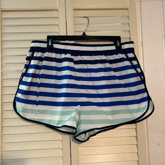 Hunter Pants - Hunter striped mini shorts